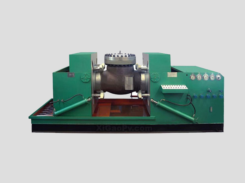 保定雙翻閥門(mén)液壓測(cè)試臺(tái)YFA-F型